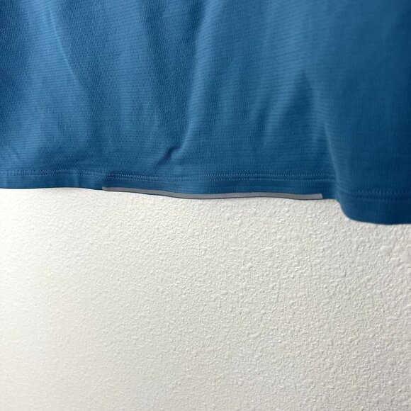 Lululemon Mens Blue Short Sleeve Running Tee Tshirt No Size - Picture 3 of 7